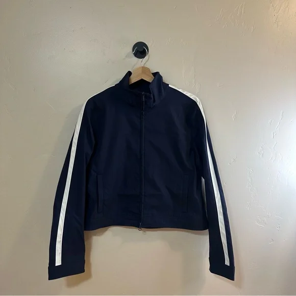 Wild Fable Cropped Track Varsity Jacket Size Medium NWT - Picture 5 of 6